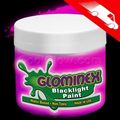 Glominex Blacklight UV Reactive Paint Pint Pink